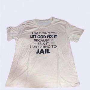 NWOT/NIP. Graphic Tee with Bold Text.